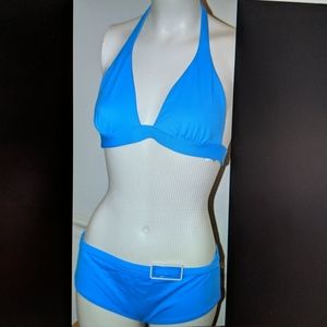 Victoria's secret swimsuit aqua M shorts briefs